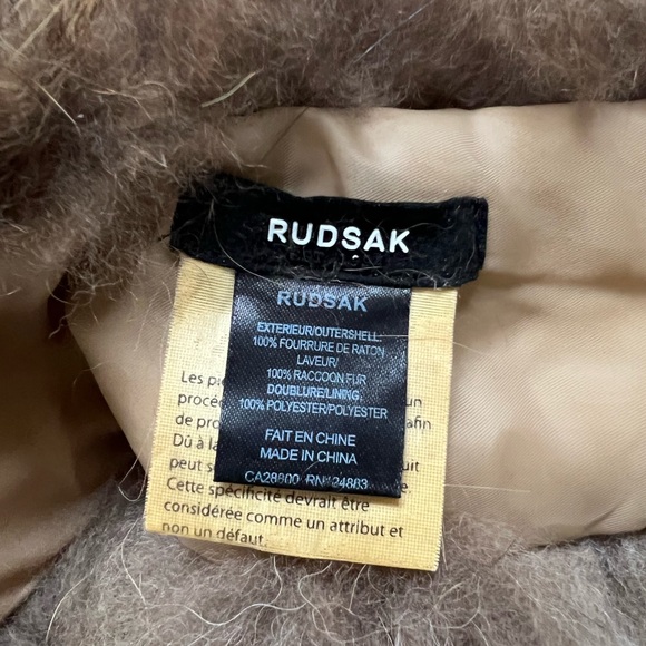 Rudsak real fur trim / scarf - Picture 3 of 6